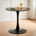 Round Black Eames Table, Black Eames Table Kenya, Round Table Nairobi, Eames Dining Table Kenya, Black Round Dining Table, Modern Round Table Kenya, Small Round Table Nairobi, Café Table Kenya, Restaurant Table Kenya, Office Meeting Table, Modern Dining Furniture Kenya, Contemporary Table Nairobi, Eames Furniture Kenya, Home Dining Table, Office Furniture Nairobi,