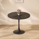 Round Black Eames Table, Black Eames Table Kenya, Round Table Nairobi, Eames Dining Table Kenya, Black Round Dining Table, Modern Round Table Kenya, Small Round Table Nairobi, Café Table Kenya, Restaurant Table Kenya, Office Meeting Table, Modern Dining Furniture Kenya, Contemporary Table Nairobi, Eames Furniture Kenya, Home Dining Table, Office Furniture Nairobi,