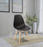 Black Eames Plastic Chair, black plastic chair, Eames plastic chair, black Eames chair, Eames style plastic chair, black Eiffel chair, Eames molded plastic chair, modern plastic chair, black dining chair, iconic plastic chair, Mid-Century modern chair, Eames side chair, black molded chair, designer plastic chair, modern accent chair, black office chair, stylish dining chair, contemporary plastic chair, durable plastic chair, black accent chair, minimalist plastic chair, Eames replica chair, black shell chair, plastic armchair, black armchair, ergonomic plastic chair, modern cafe chair, restaurant plastic chair, commercial seating, black visitor chair, black reception chair, home office chair, desk chair, study chair, vanity chair, living room accent chair, dining room chair, retro plastic chair, molded shell chair, wooden leg plastic chair, Eiffel leg chair, metal leg plastic chair, stylish home seating, premium plastic chair, compact plastic chair, versatile seating, indoor plastic chair, outdoor plastic chair, modern home furniture, black plastic chair Kenya, Eames chair Kenya, Eames plastic chair Nairobi, black dining chairs Kenya, modern chairs Nairobi, office visitor chairs Kenya, designer furniture Kenya, plastic chairs supplier Nairobi, affordable Eames chair Kenya, durable office seating Kenya