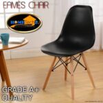 Black Eames Plastic Chair, black plastic chair, Eames plastic chair, black Eames chair, Eames style plastic chair, black Eiffel chair, Eames molded plastic chair, modern plastic chair, black dining chair, iconic plastic chair, Mid-Century modern chair, Eames side chair, black molded chair, designer plastic chair, modern accent chair, black office chair, stylish dining chair, contemporary plastic chair, durable plastic chair, black accent chair, minimalist plastic chair, Eames replica chair, black shell chair, plastic armchair, black armchair, ergonomic plastic chair, modern cafe chair, restaurant plastic chair, commercial seating, black visitor chair, black reception chair, home office chair, desk chair, study chair, vanity chair, living room accent chair, dining room chair, retro plastic chair, molded shell chair, wooden leg plastic chair, Eiffel leg chair, metal leg plastic chair, stylish home seating, premium plastic chair, compact plastic chair, versatile seating, indoor plastic chair, outdoor plastic chair, modern home furniture, black plastic chair Kenya, Eames chair Kenya, Eames plastic chair Nairobi, black dining chairs Kenya, modern chairs Nairobi, office visitor chairs Kenya, designer furniture Kenya, plastic chairs supplier Nairobi, affordable Eames chair Kenya, durable office seating Kenya