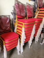 Red Banquet Stackable Chair